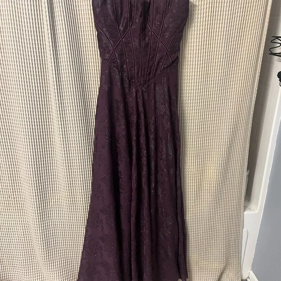 House of CB Esme dress in purple, M - Picture 5 of 10